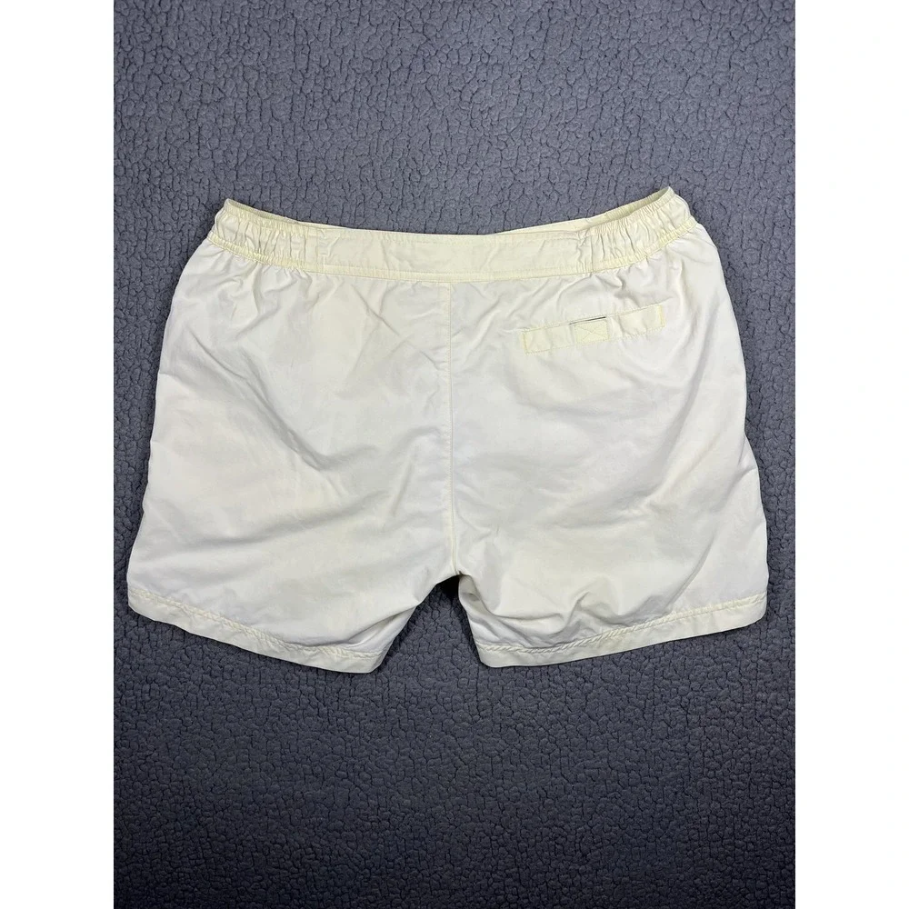 MR MARVIS Swim Shorts Mens Large Yellow The Limoncello Mesh Lined Drawstring